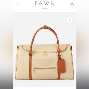 THE FAWN + CARA LOREN Weekender Bag NWT